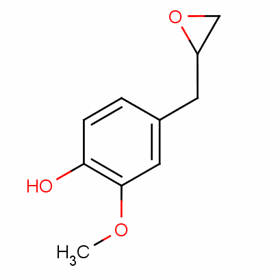 2-Methoxy-4-(oxiranylmethyl)phenolStructure,53940-49-1Structure 2-Methoxy-4-(oxiranylmethyl)phenol Structure,53940-49-1Structure