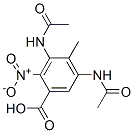 3,5-Bis(acetylamino)-4-methyl-2-nitro-benzoic acidStructure,54002-30-1Structure 3,5-Bis(acetylamino)-4-methyl-2-nitro-benzoic acid Structure,54002-30-1Structure