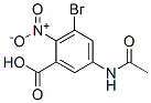 5-(Acetylamino)-3-bromo-2-nitro-benzoic acidStructure,54002-32-3Structure 5-(Acetylamino)-3-bromo-2-nitro-benzoic acid Structure,54002-32-3Structure