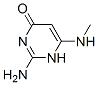 (6ci,9ci)-2-氨基-6-(甲基氨基)-4(1H)-嘧啶酮結構式_54004-20-5結構式