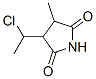 3-(1-Chloroethyl)-4-methyl-2,5-pyrrolidinedioneStructure,54124-15-1Structure 3-(1-Chloroethyl)-4-methyl-2,5-pyrrolidinedione Structure,54124-15-1Structure
