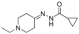 Cyclopropanecarboxylic acid,(1-ethyl-4-piperidinylidene)hydrazide (9ci)Structure,541543-01-5Structure Cyclopropanecarboxylic acid,(1-ethyl-4-piperidinylidene)hydrazide (9ci) Structure,541543-01-5Structure