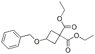 Diethyl 3-(benzyloxy)cyclobutane-1,1-dicarboxylateStructure,54166-15-3Structure Diethyl 3-(benzyloxy)cyclobutane-1,1-dicarboxylate Structure,54166-15-3Structure