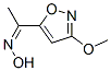 Ethanone,1-(3-methoxy-5-isoxazolyl)-,oxime (9ci)Structure,54258-27-4Structure Ethanone,1-(3-methoxy-5-isoxazolyl)-,oxime (9ci) Structure,54258-27-4Structure
