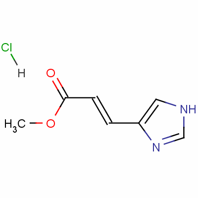 Methyl (e)-3-(1h-imidazol-4-yl)acrylate monohydrochlorideStructure,54260-89-8Structure Methyl (e)-3-(1h-imidazol-4-yl)acrylate monohydrochloride Structure,54260-89-8Structure