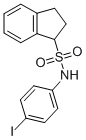 N-(3-茚滿)磺酰基(4-碘)苯胺結(jié)構(gòu)式_544459-53-2結(jié)構(gòu)式