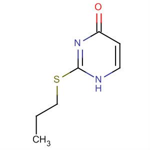 2-(Propylthio)-4(1h)-pyrimidinoneStructure,54460-95-6Structure 2-(Propylthio)-4(1h)-pyrimidinone Structure,54460-95-6Structure