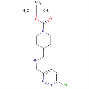 Tert-butyl 4-(((6-chloropyridazin-3-yl)(methyl)amino)methyl)piperidine-1-carboxylate Structure,544696-25-5Structure