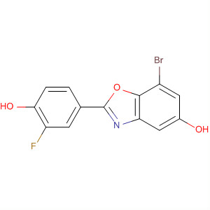 7-Bromo-2-(3-fluoro-4-hydroxyphenyl)-1,3-benzoxazol-5-olStructure,544704-73-6Structure 7-Bromo-2-(3-fluoro-4-hydroxyphenyl)-1,3-benzoxazol-5-ol Structure,544704-73-6Structure