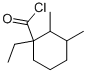 (9ci)-1-乙基-2,3-二甲基-環(huán)己烷羰酰氯結(jié)構(gòu)式_54556-69-3結(jié)構(gòu)式