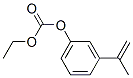 Carbonic acid ethyl 3-(1-methylethenyl )phenyl esterStructure,54932-81-9Structure Carbonic acid ethyl 3-(1-methylethenyl )phenyl ester Structure,54932-81-9Structure