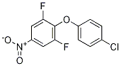 Benzene, 2-(4-chlorophenoxy)-1,3-difluoro-5-nitro-Structure,549547-32-2Structure Benzene, 2-(4-chlorophenoxy)-1,3-difluoro-5-nitro- Structure,549547-32-2Structure