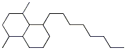 十氫-1,4-二甲基 -5-辛基萘結構式_54964-83-9結構式