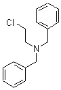 N-(2-氯乙基)二芐胺鹽酸鹽結(jié)構(gòu)式_55-43-6結(jié)構(gòu)式