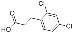 3-(2,4-Dichlorophenyl)propionic acidStructure,55144-92-8Structure 3-(2,4-Dichlorophenyl)propionic acid Structure,55144-92-8Structure