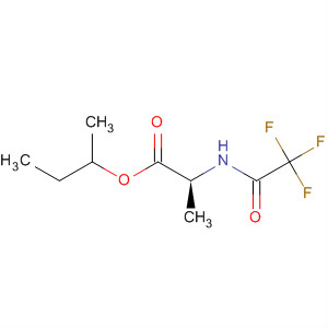 N-(trifluoroacetyl)-l-alanine (s)-1-methylpropyl esterStructure,55176-54-0Structure N-(trifluoroacetyl)-l-alanine (s)-1-methylpropyl ester Structure,55176-54-0Structure