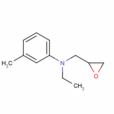 N-(2,3-epoxypropyl)-n-ethyl-m-tolylamineStructure,55236-22-1Structure N-(2,3-epoxypropyl)-n-ethyl-m-tolylamine Structure,55236-22-1Structure