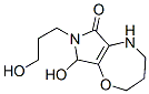 2,3,4,5,7,8-六氫-8-羥基-7-(3-羥基丙基)-6H-吡咯并[3,4-b][1,4]噁氮雜革-6-酮結(jié)構(gòu)式_55256-06-9結(jié)構(gòu)式