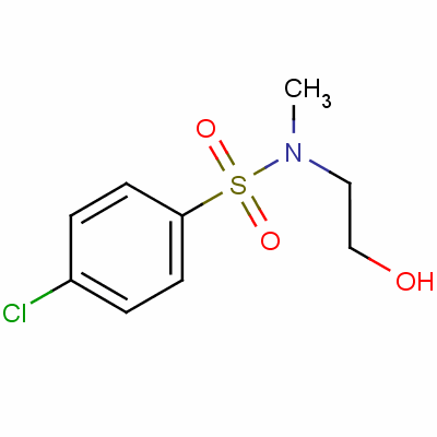 4-氯-n-(2-羥基乙基)-n-甲基苯磺胺結(jié)構(gòu)式_55281-23-7結(jié)構(gòu)式