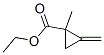 Cyclopropanecarboxylic acid,1-methyl-2-methylene-,ethyl ester (9ci)Structure,55281-55-5Structure Cyclopropanecarboxylic acid,1-methyl-2-methylene-,ethyl ester (9ci) Structure,55281-55-5Structure