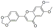 2-(1,3-Benzodioxol-5-yl)-6,7-dimethoxy-4h-1-benzopyran-4-oneStructure,55303-89-4Structure 2-(1,3-Benzodioxol-5-yl)-6,7-dimethoxy-4h-1-benzopyran-4-one Structure,55303-89-4Structure