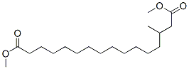 3-Methylhexadecanedioic acid dimethyl esterStructure,55334-52-6Structure 3-Methylhexadecanedioic acid dimethyl ester Structure,55334-52-6Structure