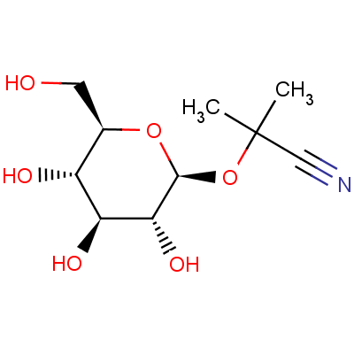 亞麻苷結(jié)構(gòu)式_554-35-8結(jié)構(gòu)式