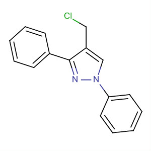 4-(Chloromethyl)-1,3-diphenyl-1h-pyrazoleStructure,55432-05-8Structure 4-(Chloromethyl)-1,3-diphenyl-1h-pyrazole Structure,55432-05-8Structure