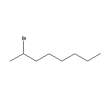 2-溴辛烷結構式_557-35-7結構式