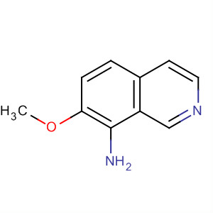 8-Isoquinolinamine, 7-methoxy-Structure,55766-74-0Structure 8-Isoquinolinamine, 7-methoxy- Structure,55766-74-0Structure