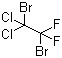 1,2-Dibromo-1,1-dichlorodifluoroethane Structure,558-57-6Structure