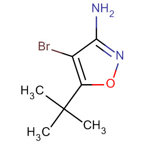 4-Bromo-5-tert-butylisoxazol-3-amineStructure,55809-52-4Structure 4-Bromo-5-tert-butylisoxazol-3-amine Structure,55809-52-4Structure