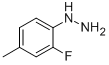 (2-Fluoro-4-methyl-phenyl)-hydrazine Structure,5596-75-8Structure