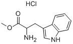 H-dl-trp-ome.hcl結(jié)構(gòu)式_5619-09-0結(jié)構(gòu)式