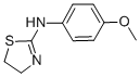 (4,5-Dihydro-thiazol-2-yl)-(4-methoxy-phenyl)-amineStructure,56242-67-2Structure (4,5-Dihydro-thiazol-2-yl)-(4-methoxy-phenyl)-amine Structure,56242-67-2Structure