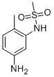 N-(5-氨基-2-甲基苯基)甲磺酰胺結構式_56288-93-8結構式
