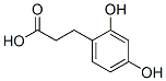 3-(2,4-Dihydroxyphenyl)propionic acidStructure,5631-68-5Structure 3-(2,4-Dihydroxyphenyl)propionic acid Structure,5631-68-5Structure