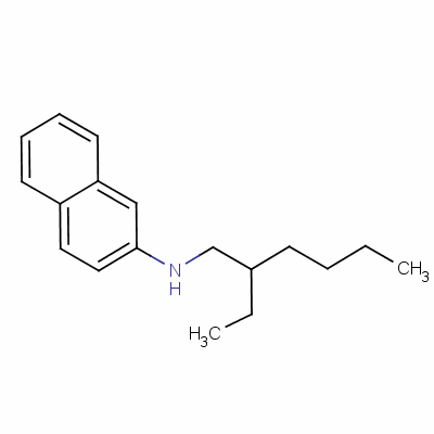 N-(2-乙基己基)萘-2-胺結(jié)構(gòu)式_56358-17-9結(jié)構(gòu)式