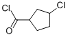 Cyclopentanecarbonyl chloride,3-chloro-(9ci)Structure,56447-14-4Structure Cyclopentanecarbonyl chloride,3-chloro-(9ci) Structure,56447-14-4Structure