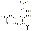 7-Hydroxy-8-(2-hydroxy-3-methyl-3-butenyl)-6-methoxy-2h-1-benzopyran-2-oneStructure,56474-99-8Structure 7-Hydroxy-8-(2-hydroxy-3-methyl-3-butenyl)-6-methoxy-2h-1-benzopyran-2-one Structure,56474-99-8Structure