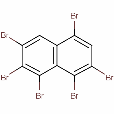 HexabromonaphthaleneStructure,56480-06-9Structure Hexabromonaphthalene Structure,56480-06-9Structure