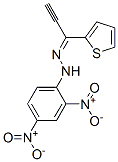 1-(2-Thienyl)-2-propyn-1-one 2,4-dinitrophenyl hydrazoneStructure,56588-20-6Structure 1-(2-Thienyl)-2-propyn-1-one 2,4-dinitrophenyl hydrazone Structure,56588-20-6Structure
