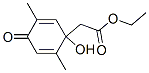 (9ci)-1-羥基-2,5-二甲基-4-氧代-2,5-環(huán)己二烯-1-乙酸乙酯結(jié)構(gòu)式_566200-84-8結(jié)構(gòu)式