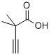 2,2-Dimethyl-but-3-ynoic acidStructure,56663-76-4Structure 2,2-Dimethyl-but-3-ynoic acid Structure,56663-76-4Structure