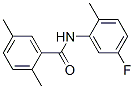 Benzamide,n-(5-fluoro-2-methylphenyl)-2,5-dimethyl-(9ci)Structure,568575-57-5Structure Benzamide,n-(5-fluoro-2-methylphenyl)-2,5-dimethyl-(9ci) Structure,568575-57-5Structure