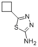 5-Cyclobutyl-1,3,4-thiadiazol-2-amineStructure,56882-73-6Structure 5-Cyclobutyl-1,3,4-thiadiazol-2-amine Structure,56882-73-6Structure
