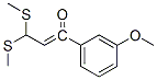 1-(3-Methoxy-phenyl)-3,3-bis-methylsulfanyl-propenoneStructure,56944-71-9Structure 1-(3-Methoxy-phenyl)-3,3-bis-methylsulfanyl-propenone Structure,56944-71-9Structure