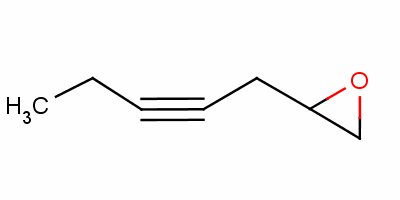 Pent-2-ynyloxiraneStructure,56956-21-9Structure Pent-2-ynyloxirane Structure,56956-21-9Structure