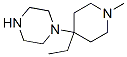(9ci)-1-(4-乙基-1-甲基-4-哌啶基)-哌嗪結(jié)構(gòu)式_569653-44-7結(jié)構(gòu)式
