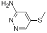 5-(Methylthio)-3-pyridazinamineStructure,57036-82-5Structure 5-(Methylthio)-3-pyridazinamine Structure,57036-82-5Structure
